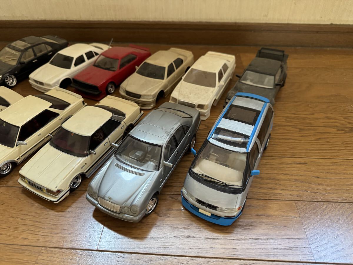 やや傷や汚れあり】アオシマ 1/24スケールプラモデル スーパーVIPカー