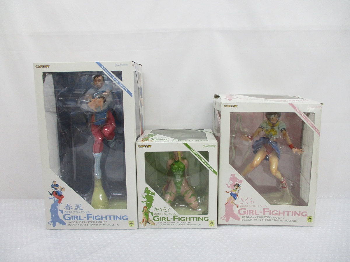 中古】ジャンク☆西村キヌ コレクション GIRL-FIGHTING 1/6 キャミィ