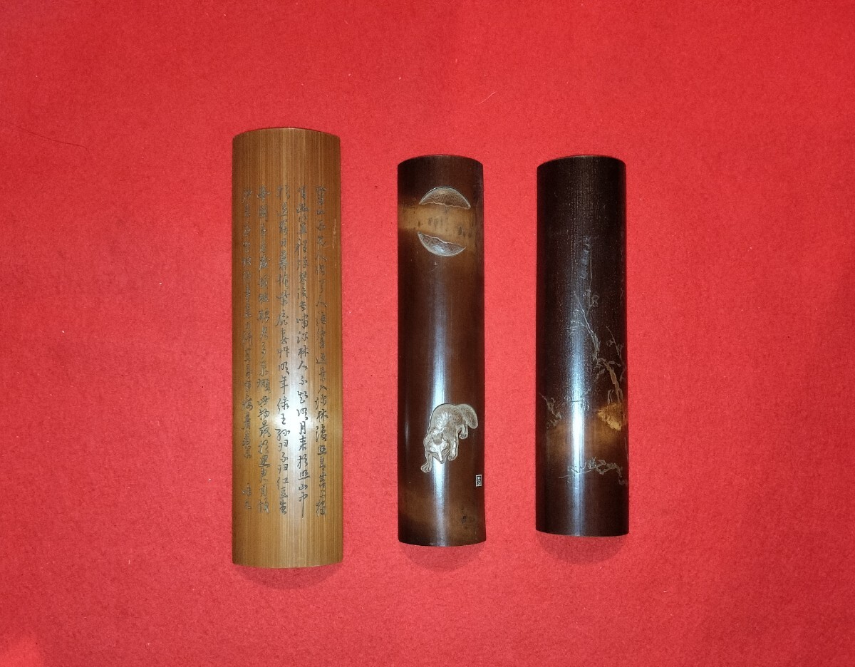 新品】斑竹 10本 中国美術 正倉院 根付 香筒 釣具 煎茶 茶道具 菓子