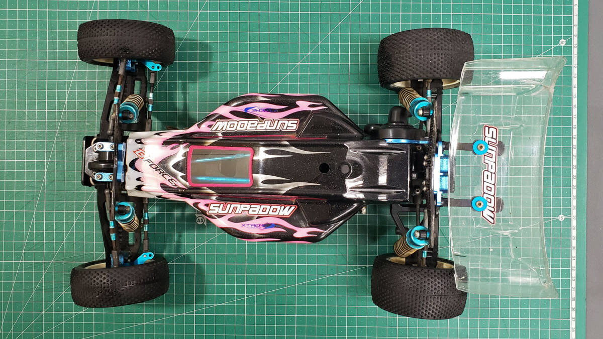 タミヤ DB01 ドゥルガ ボディ付 シャーシセット 4WD オフロード バギー