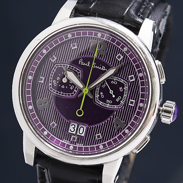 中古】【中古】ポールスミス PAUL SMITH ディスクアイズ クロノグラフ