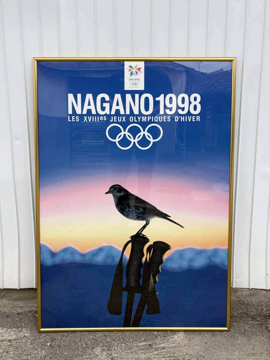 1998 長野オリンピック 公式ポスター 2枚セット おまけ付きの落札情報
