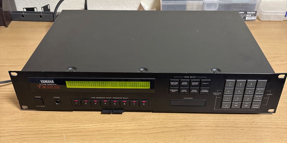 YAMAHA TX816 FMトーンジェネレーター 音源モジュール ジャンクの落札