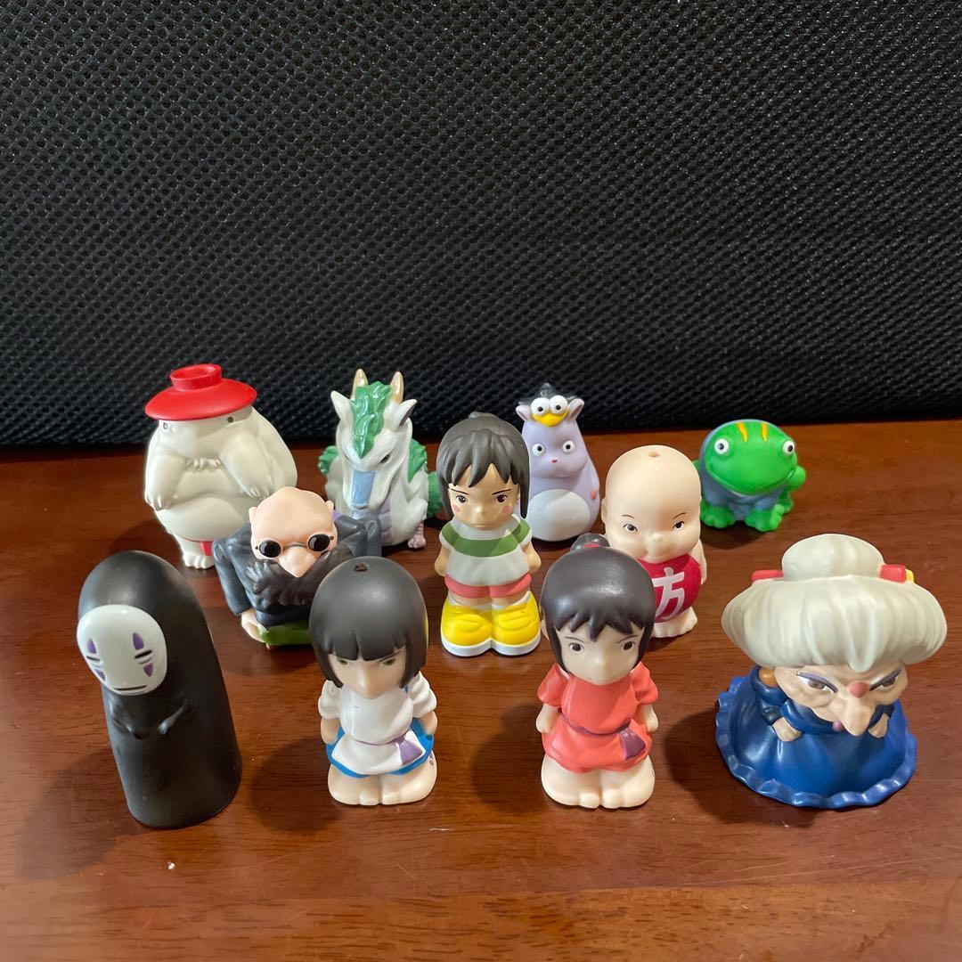 新品】新品☆ジブリ作品【千と千尋の神隠し】カシラ 3こセット 指人形