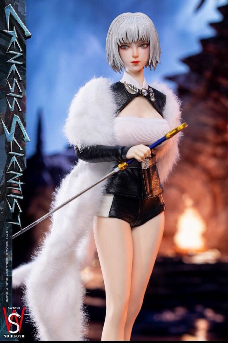 1/6 FF7 ティファ シームレスフィギュア S10D素体 スタンドセット