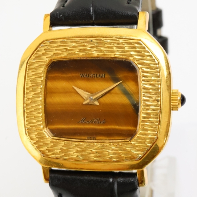 未使用 Waltham ウォルサム リバーサイド GOLD 手巻き メンズ 稼動 未