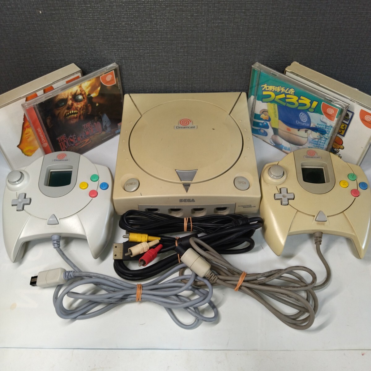 PS2、ドリームキャスト等　ゲームソフトまとめ売り 1円～ ドリームキャスト ソフト 大量まとめ売り！ セガ ドリキャス