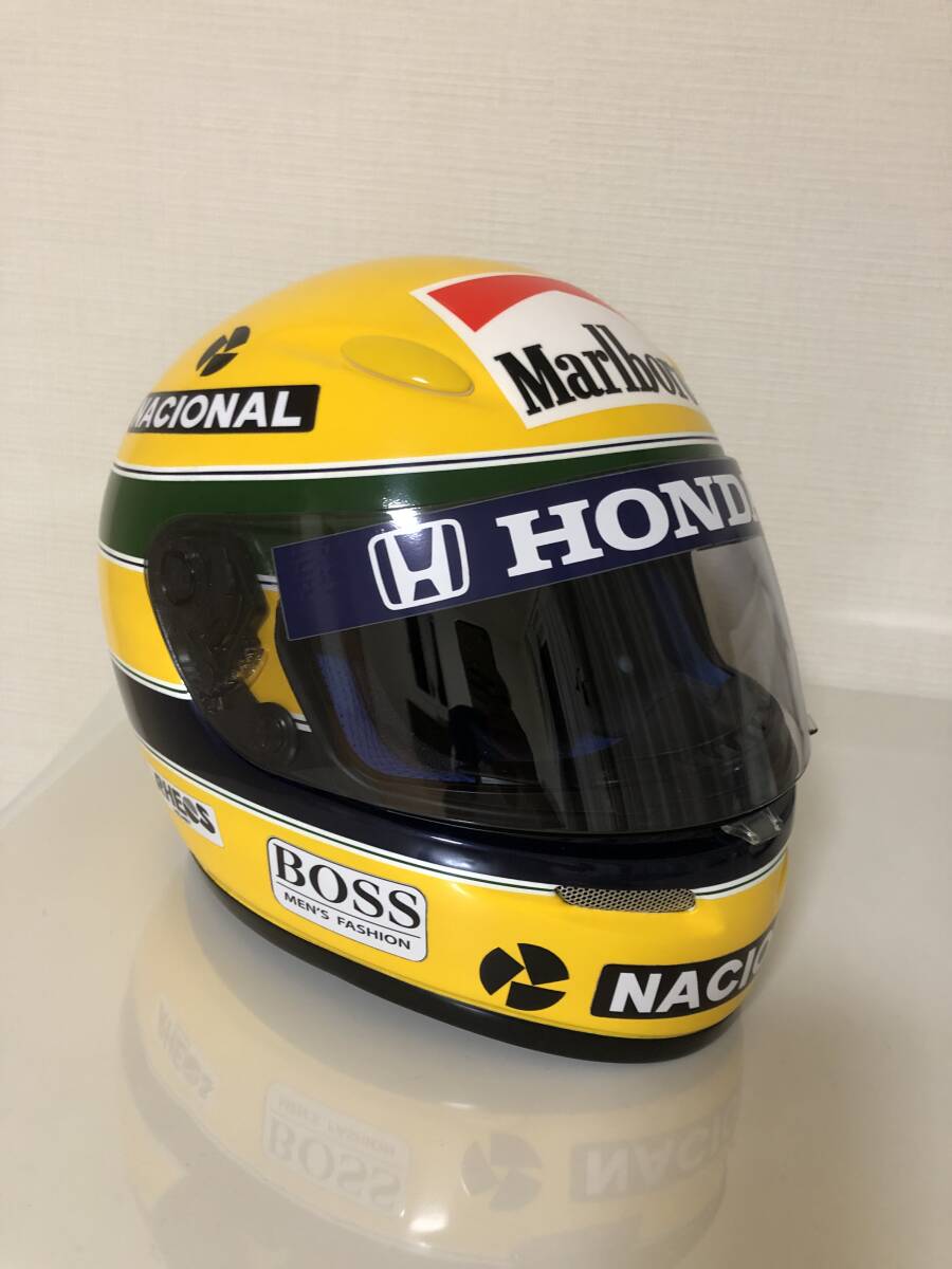 アイルトン・セナ レプリカヘルメット 91年ブラジルGP仕様 GP-2K M