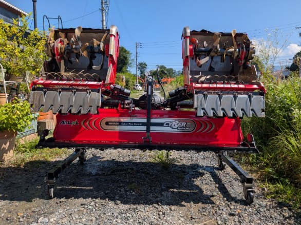 中古】茨城 コバシ オート 畦塗機 XR751 ガイア トラクター あぜぬり機