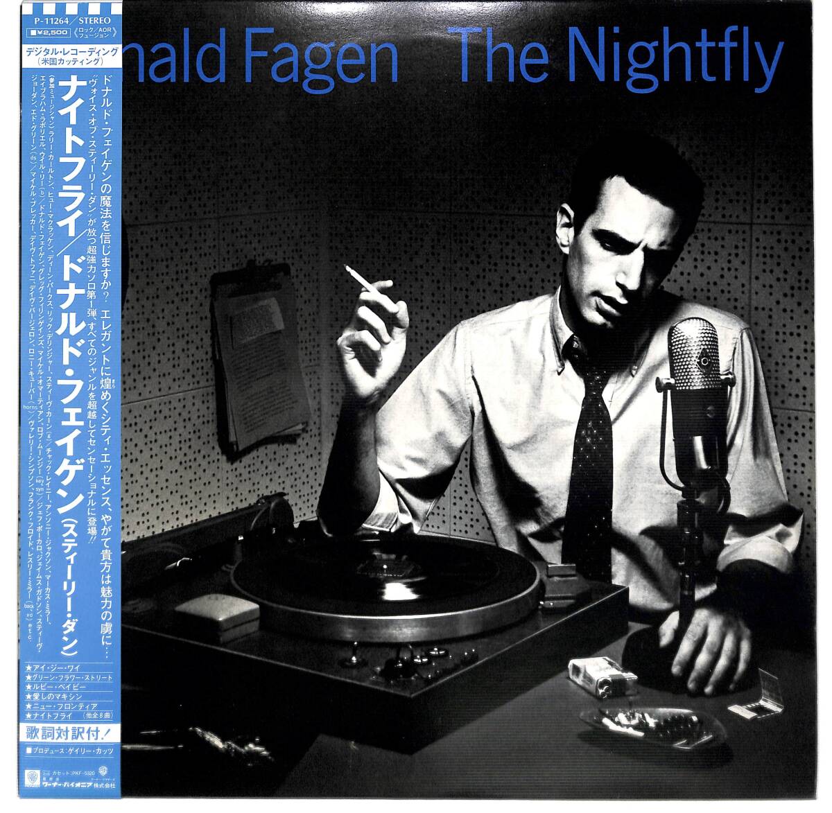 古い非売品 B2ポスター ◇ Donald Fagen ◇ ドナルド・フェイゲン