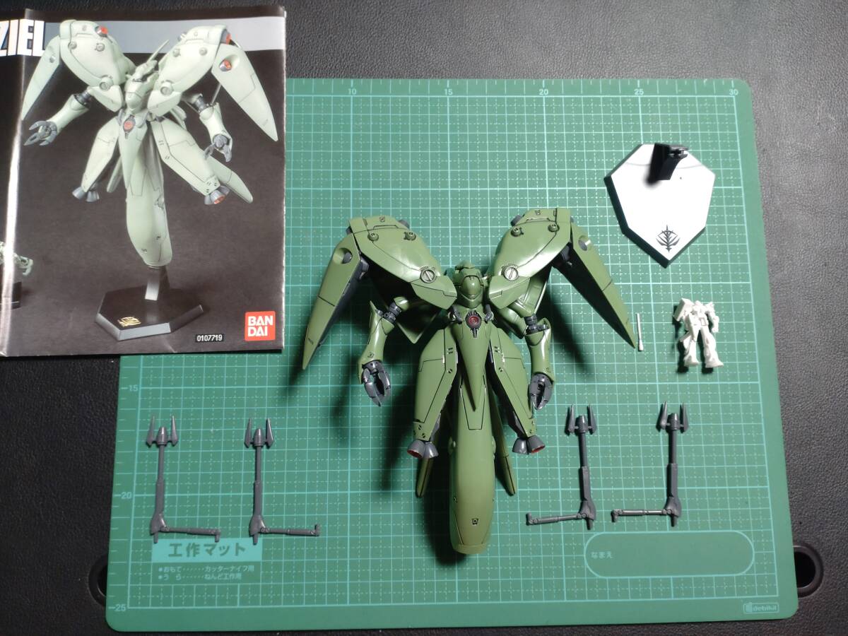 新品】＃1/550 HG メカニクスAMX-002 ノイエ・ジール 改造塗装済完成品