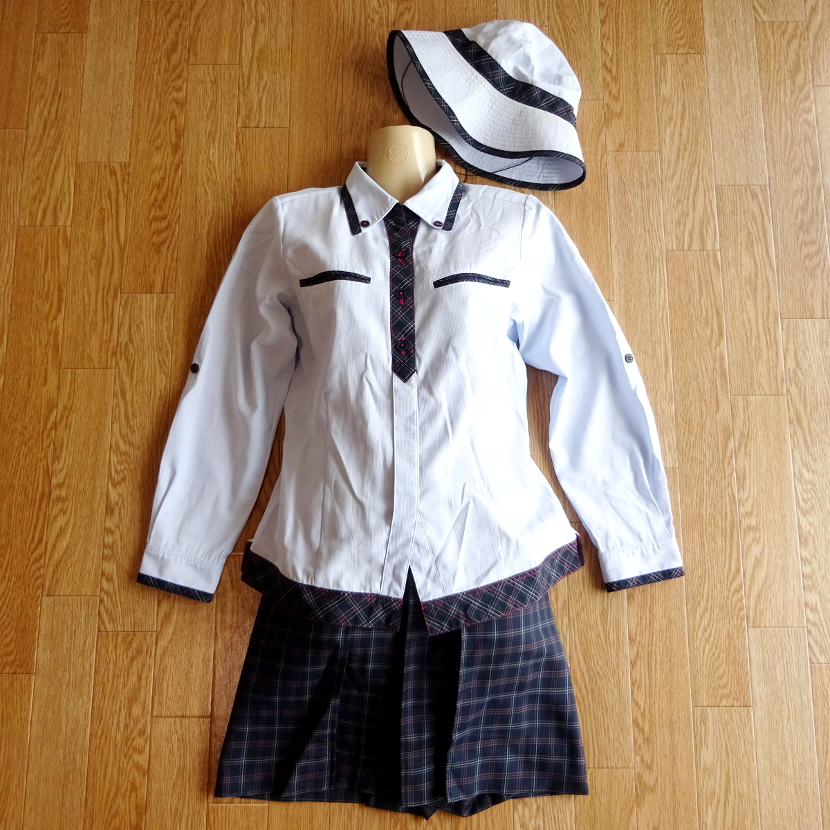 中古】ヤクルトレディ 制服 豪華9点セット フルセット 激レア ☆即決