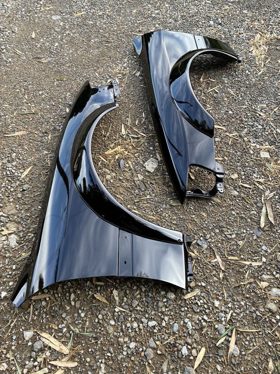 中古】JZX100 チェイサー ツアラーV 純正フェンダーモール 左右セット
