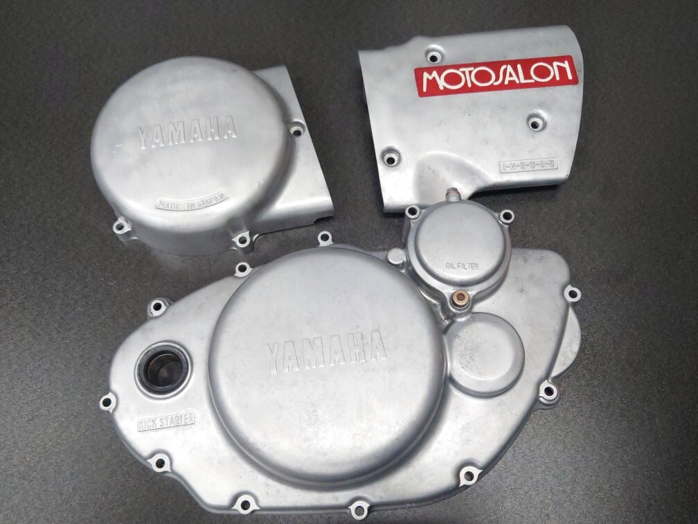 キジマ当時物？ Z400FXポイントカバー&ジェネレーターカバーセット