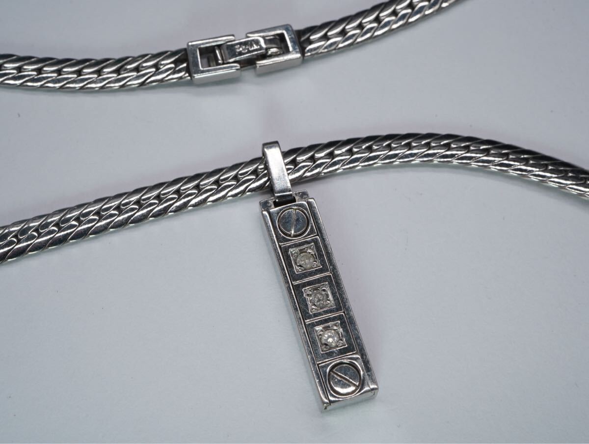 Leda SILMA レダシルマ Bee Max ダイヤモンド 3石 0.1ct ネックレス+ Leda SILMA レダシルマ Bee Max ダイヤモンド 3石 0.1ct ネックレス+