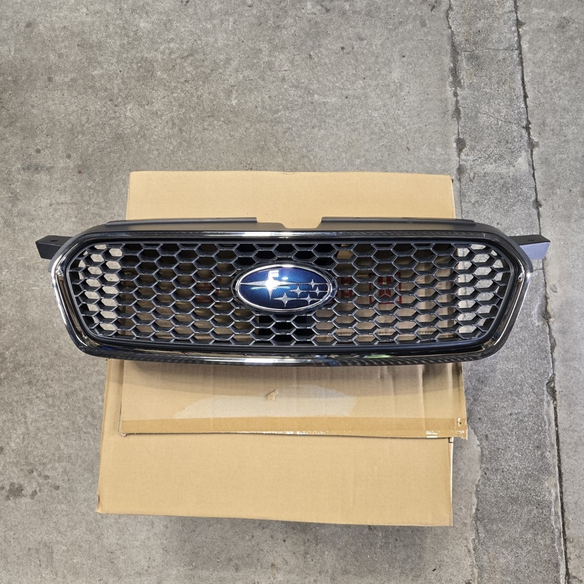 レガシィ BM BR 後期 純正 フロントグリル マットブラック グリル STI レガシィ B4 BR BM 後期型 純正フロントグリル マットブラック 塗装品