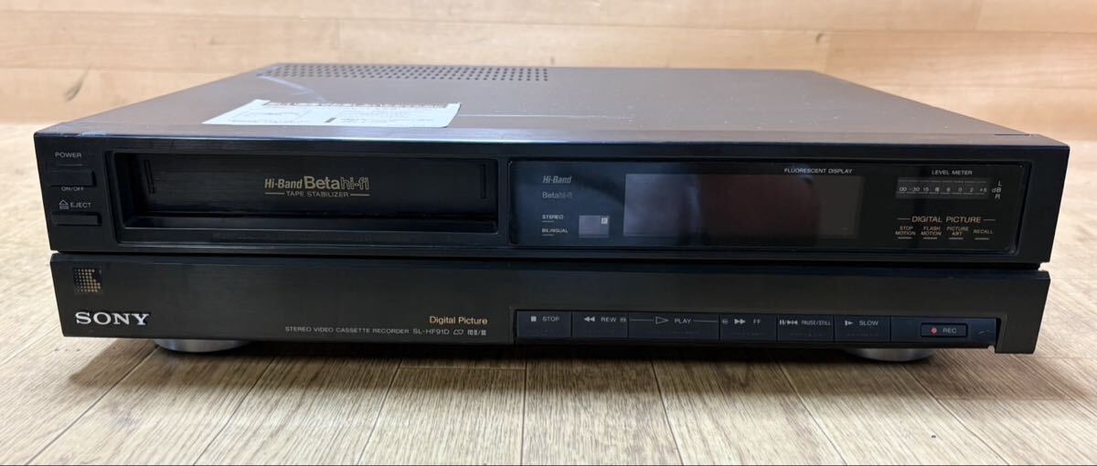 中古】KM6○ジャンク○SONY Betamax ビデオカセットレコーダー/ビデオ