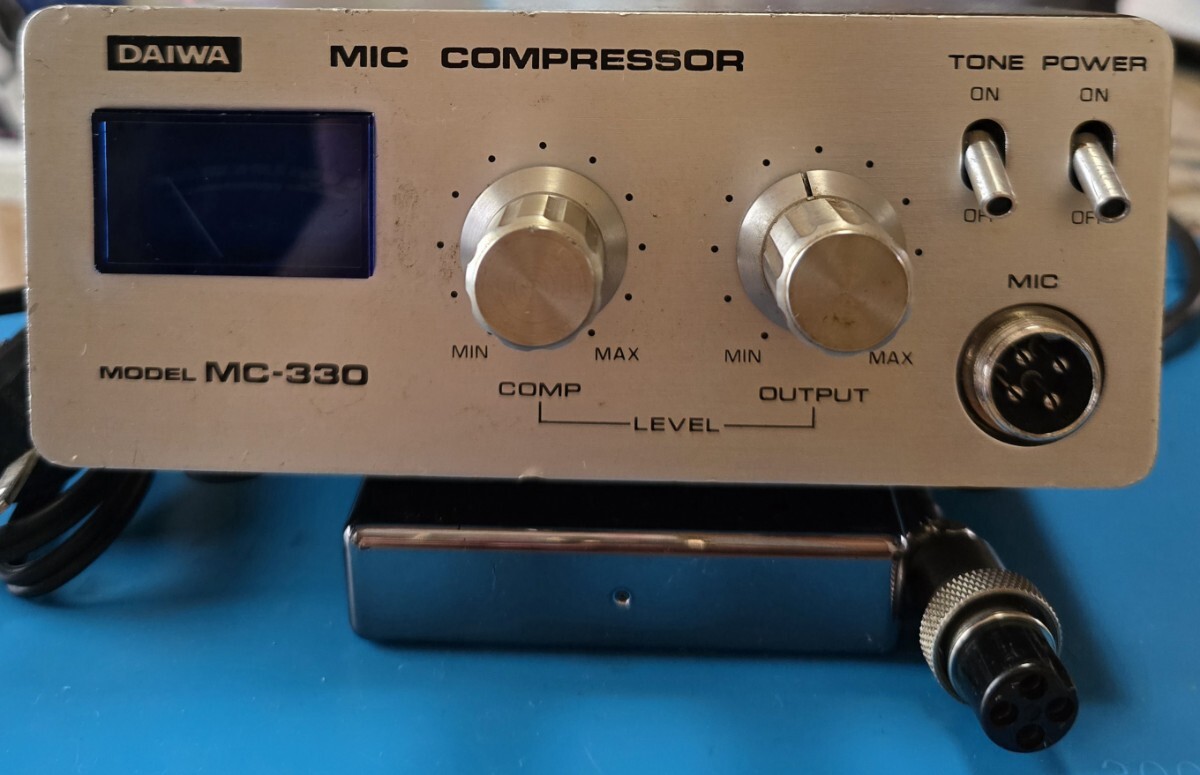 中古】DAIWA/ダイワ , マイクコンプレッサー , MC-330 , 電源問題なし