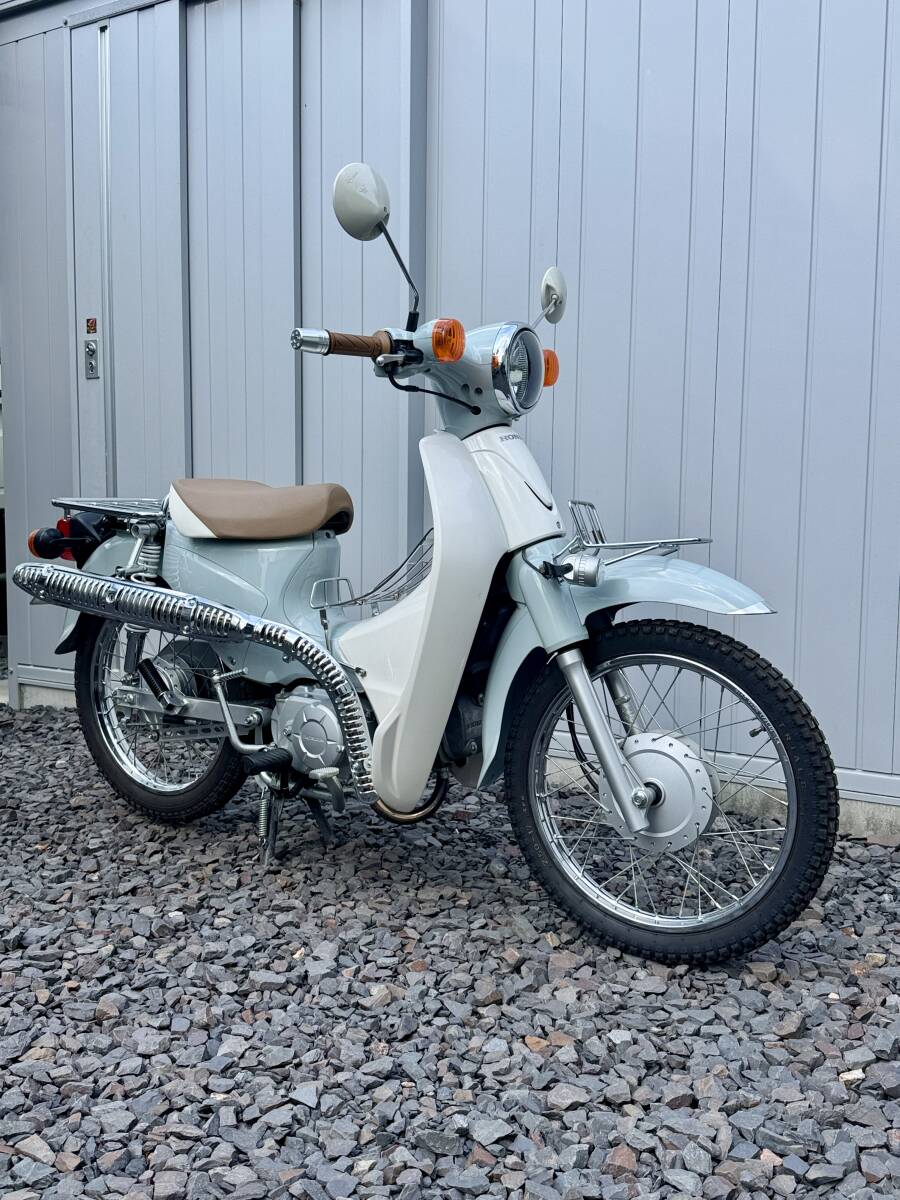 JA07 スーパーカブ110 プコブルー 後部カウル セット 140サイズの落札