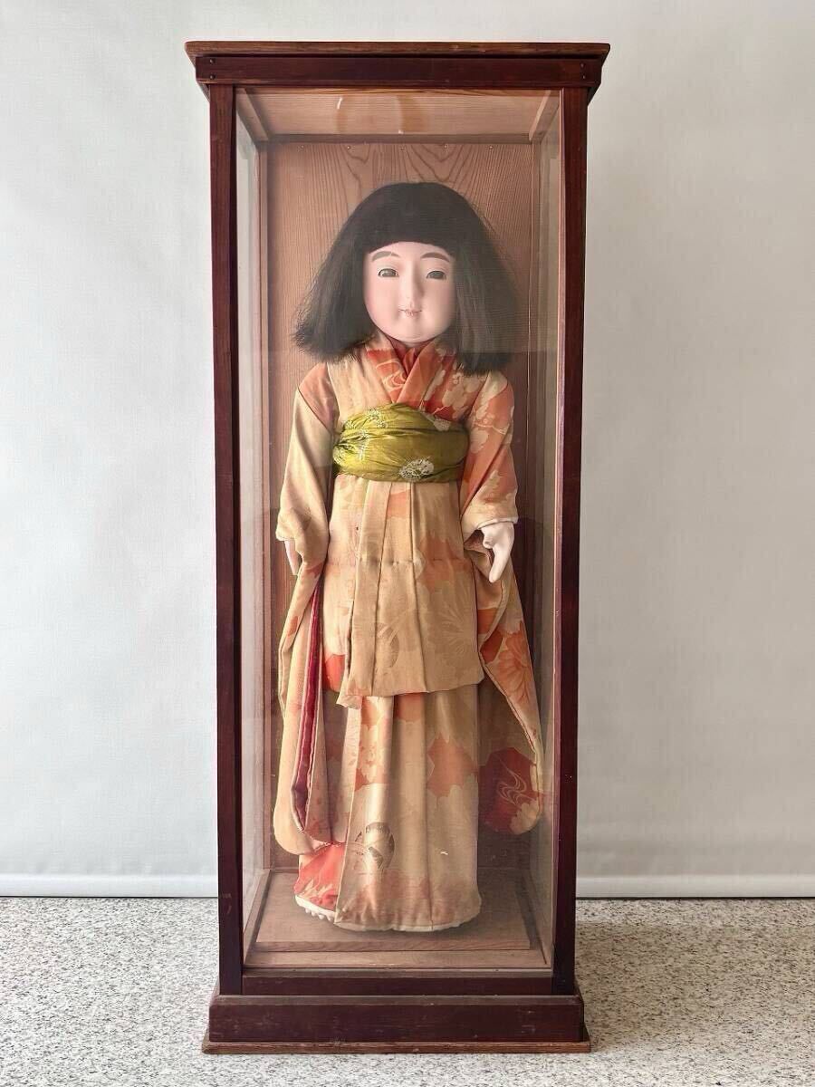 即決！◇ 竹内益次郎 75cm 大型 市松人形 女の子 大正の落札情報詳細