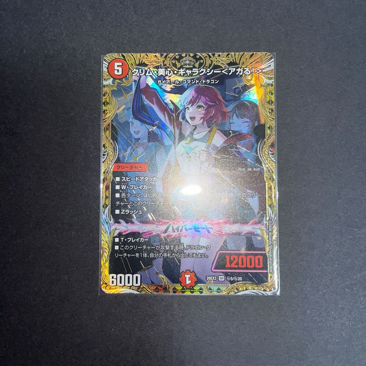 中古】【DM】不滅の精霊パーフェクト・ギャラクシー 秘 シク