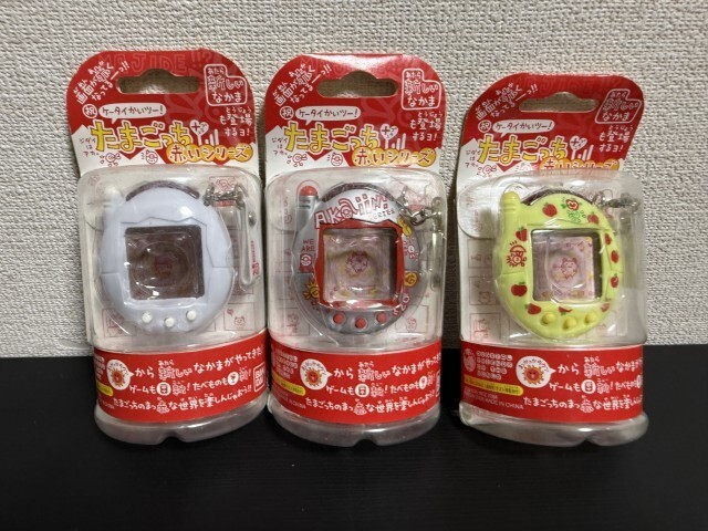 希少 祝ケータイかいツー たまごっちプラス 赤いシリーズ りんご