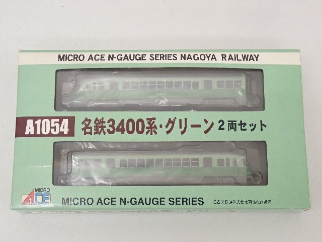 新品】【未使用・送料無料】MICRO ACE 名鉄 3400系 グリーン 改良品 2