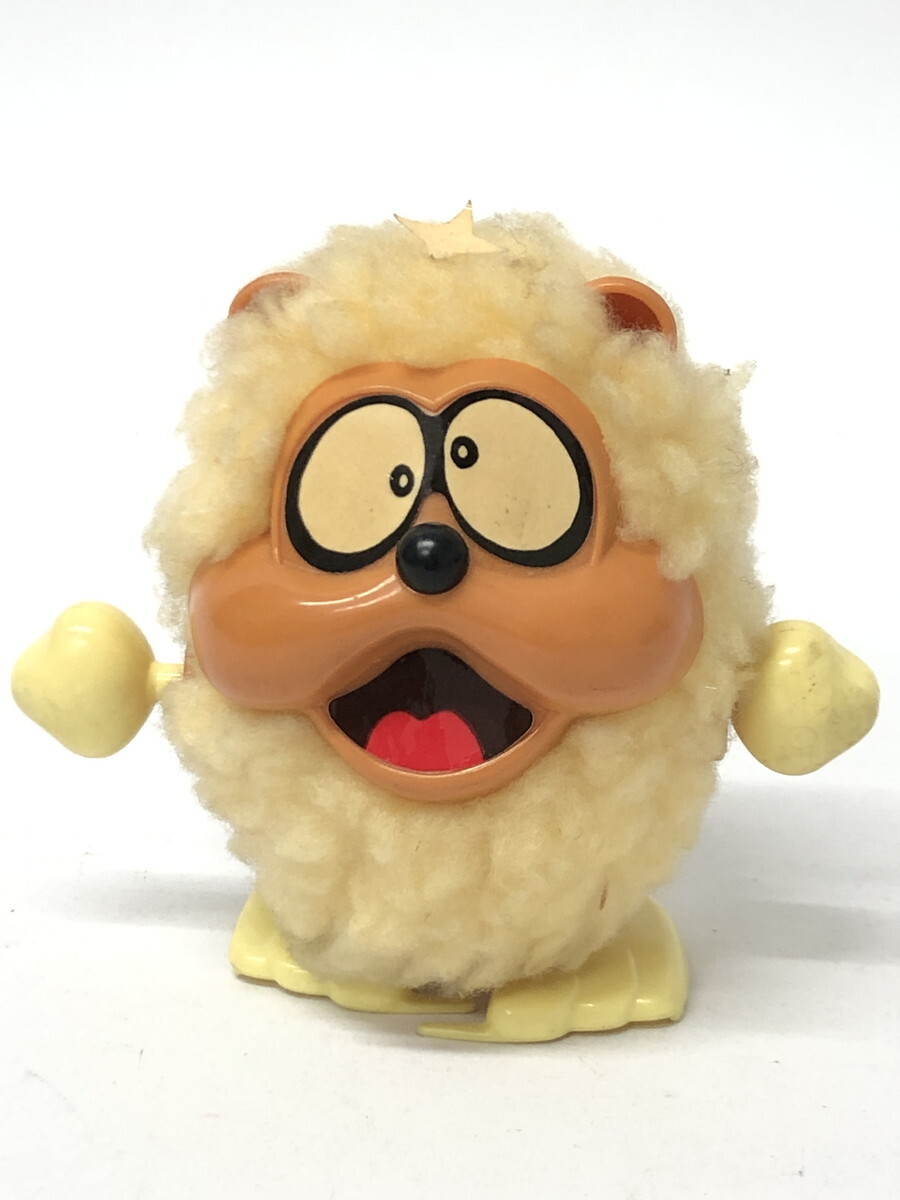 中古】【81】昭和レトロ忍者ハットリくん 獅子丸 ゼンマイ式歩行人形