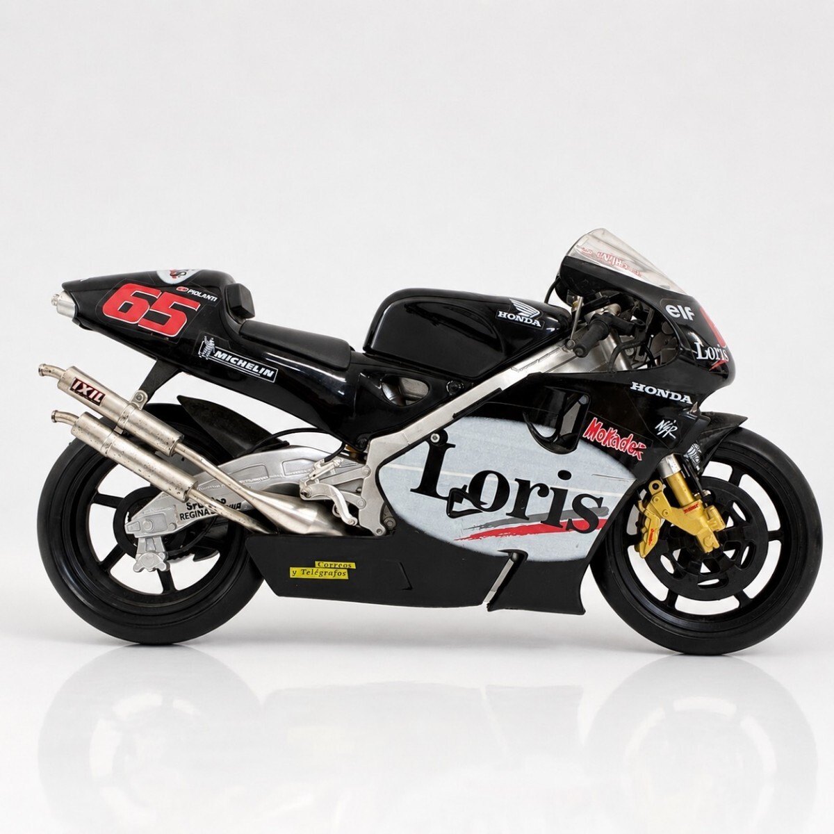 新品】☆1/12 2002 West HONDA Pons NSR500 #65 Loris Capirossi ☆ の