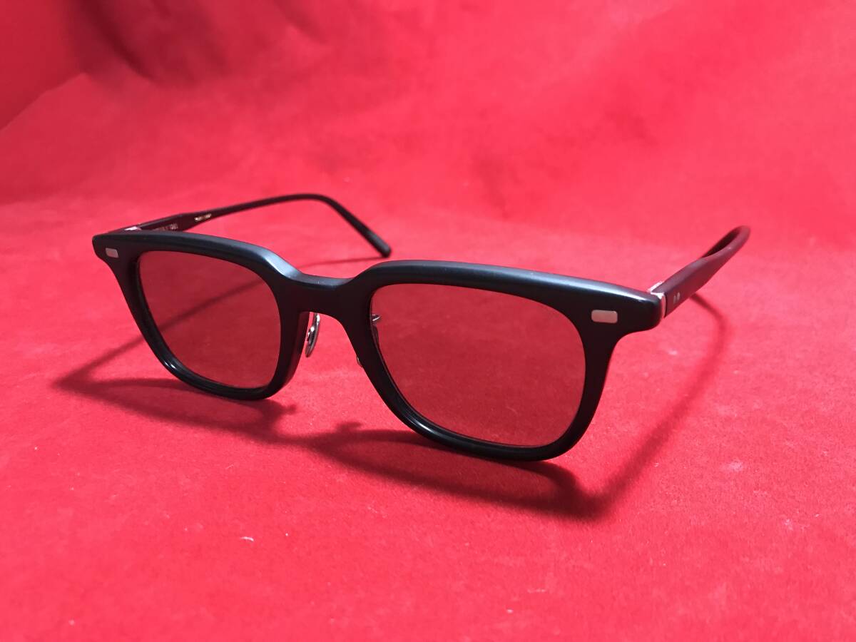 売り切り 美品 アイヴァン EYEVAN 7285 Model 639 Col 1002 ブラック