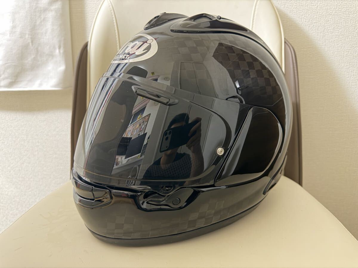 Arai アライ TX-1DX 族ヘル フルフェイスヘルメット 当時物 シルバー L
