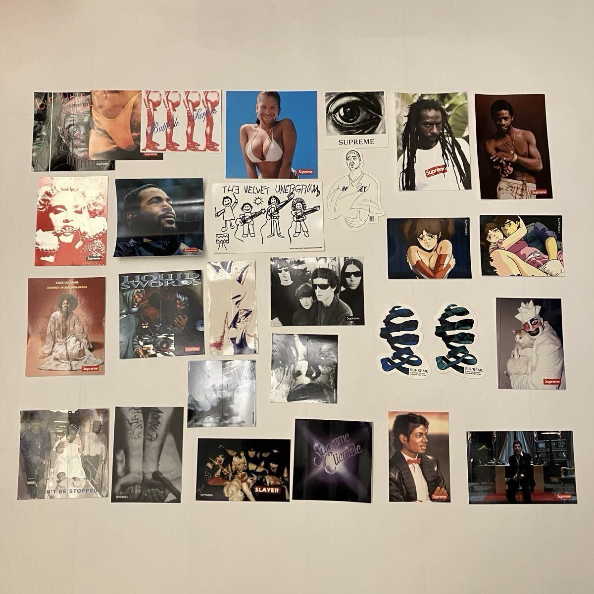 新品】激レア 新品 40種類 Supreme Box Logo Sticker シュプリーム