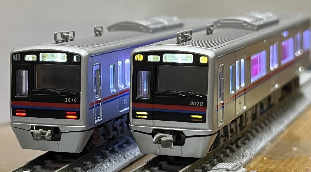 新品】新品 貴重 Bトレ 京成電鉄 3000形 7次車 3050形 2両セット二箱の