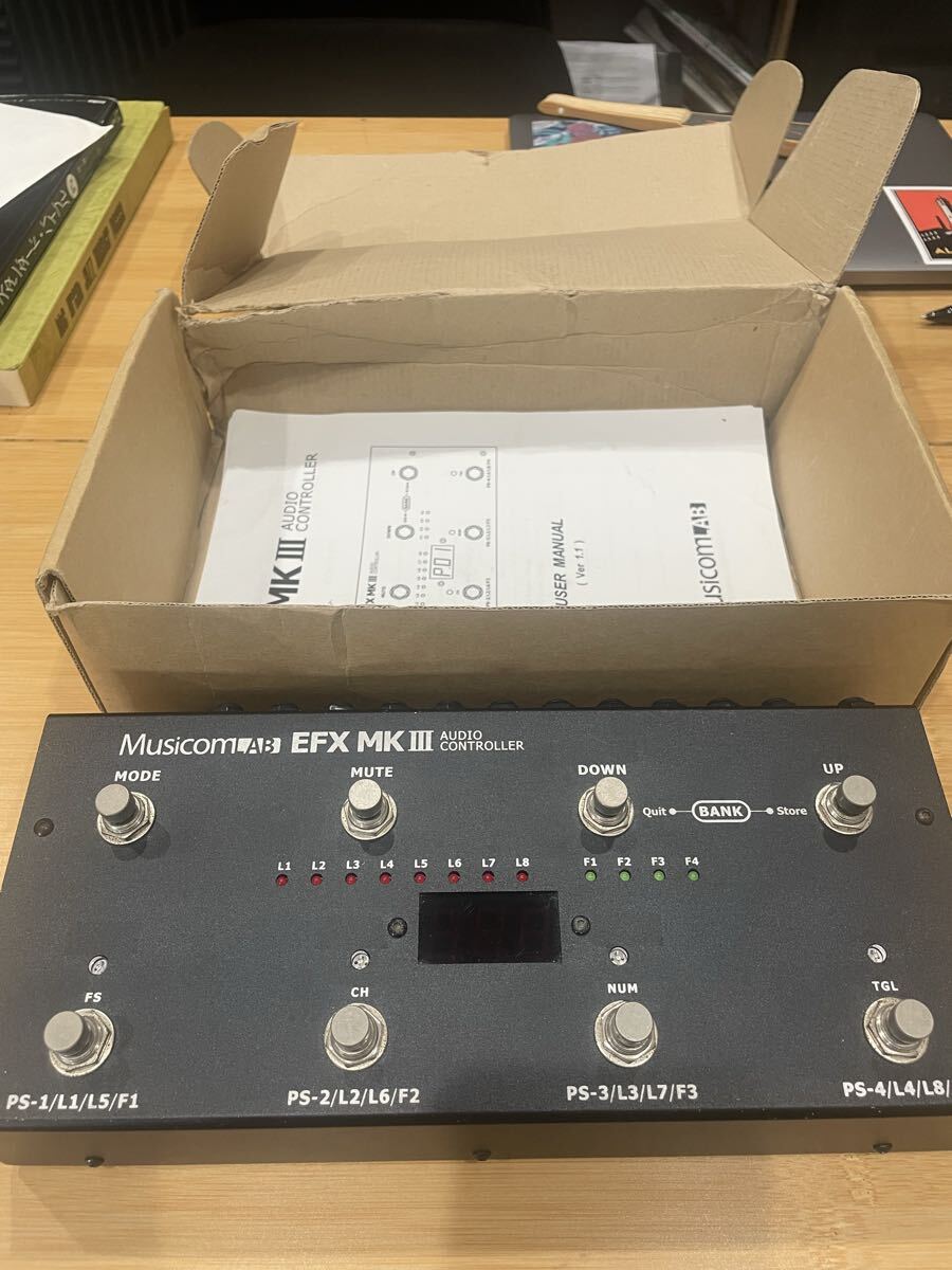 HOTONE Cybery EC-10 ループ・スイッチャー MIDI コントローラー【中古