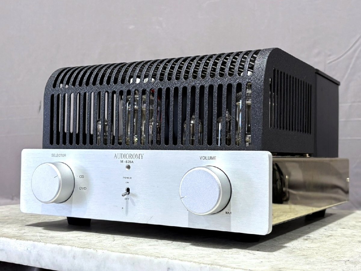 詳細不明 真空管 アンプ 本体 AUDIOROMY M-84A JJ 真空管 セット