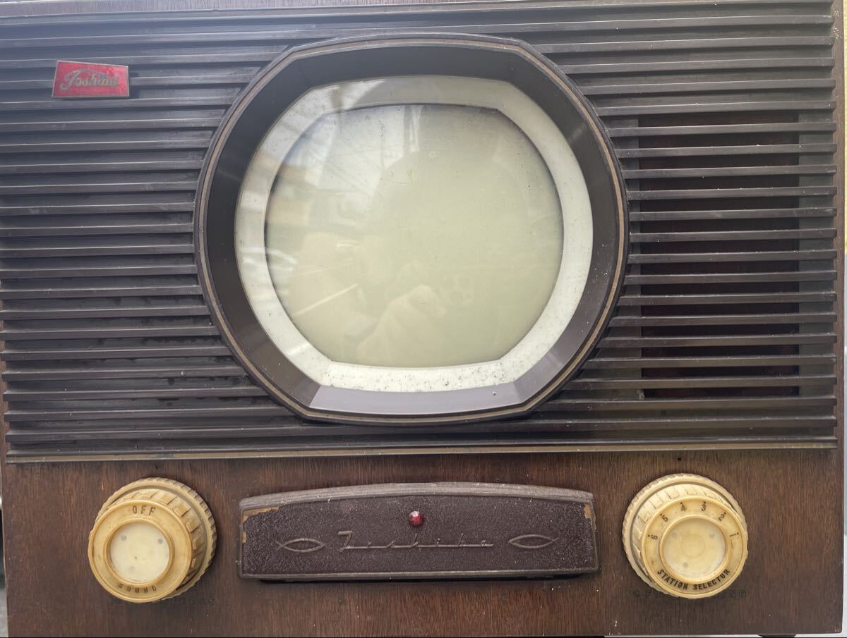 中古】昭和レトロ□昭和43年 1968年 ブラウン管テレビ T-76CU□真空管