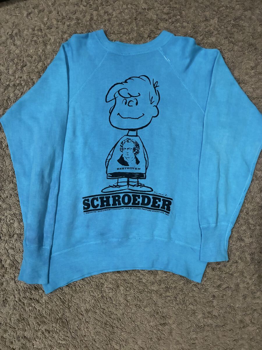 spruce スプルース ビンテージ 60s スウェット ベートーベン schroeder