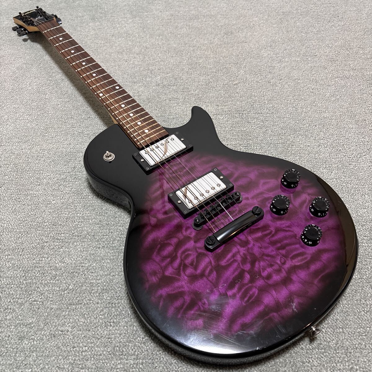 中古】Burny LPB-65 STANDARD チェリー バーニー レスポールベース