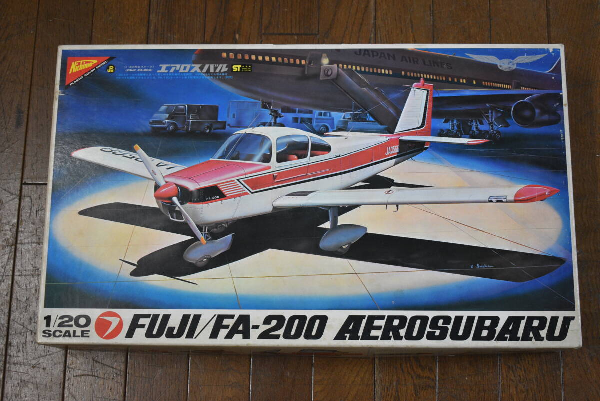 新品】プラモデル FUJI／FA200 エアロスバル ニチモ1:48 未開封、未