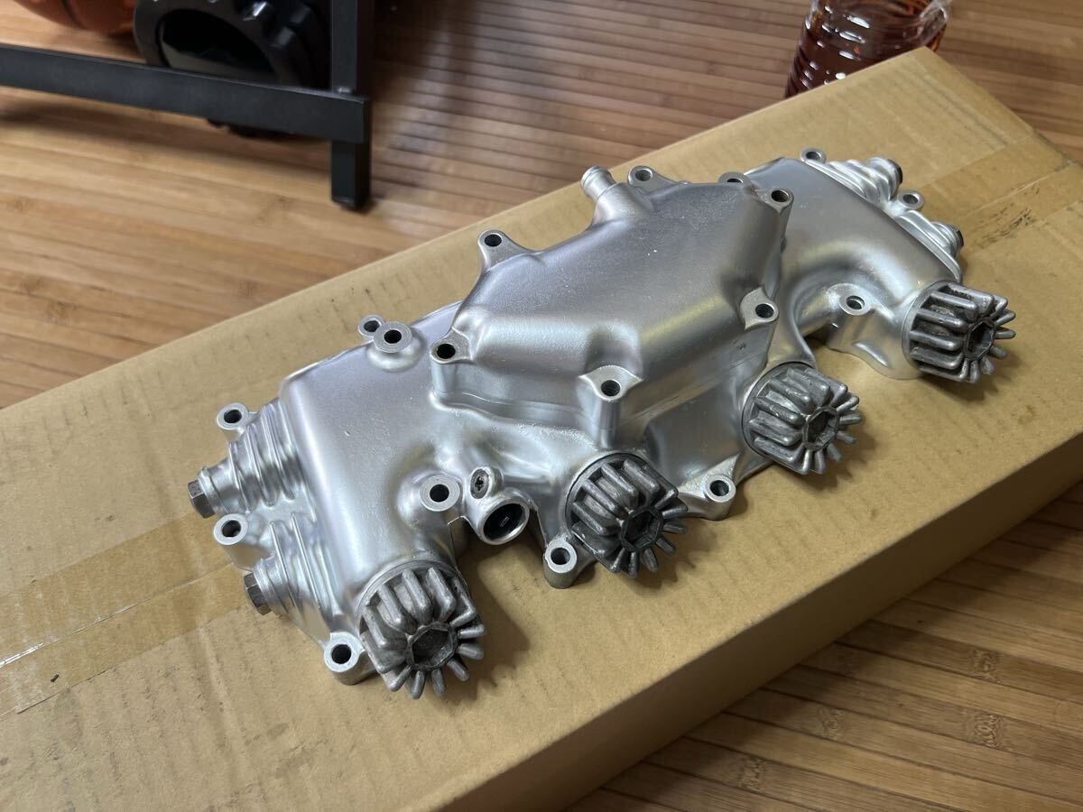 希少CB400T純正シリンダーヘッドHAWKⅡエンジン部品バルブ当時物レトロ