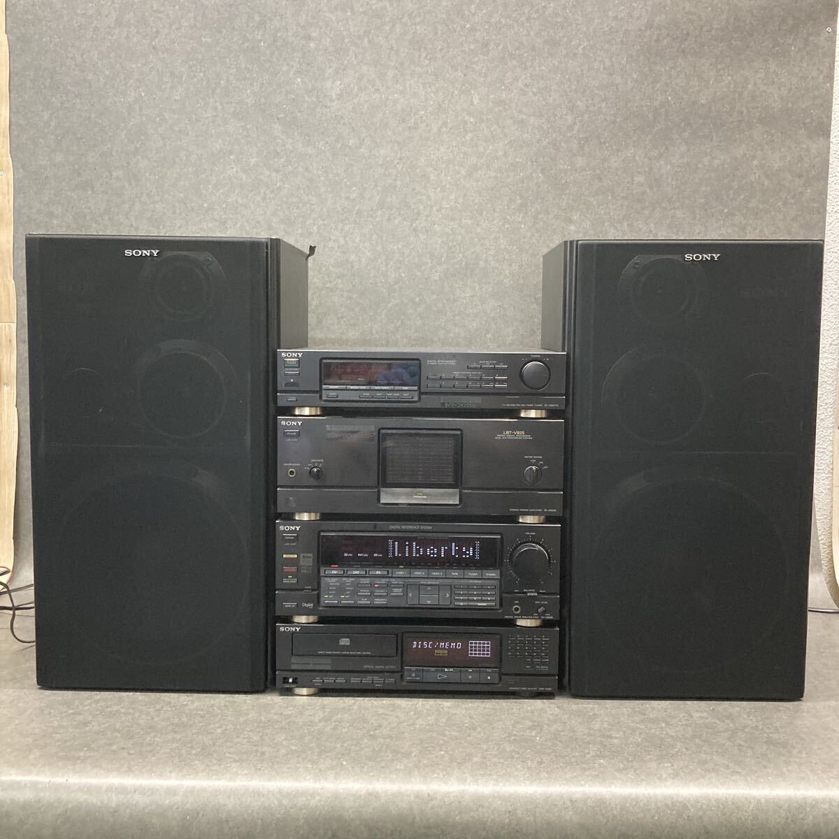中古】【ラック付】SONY／システムコンポ／Liberty リバティ LBT-V55