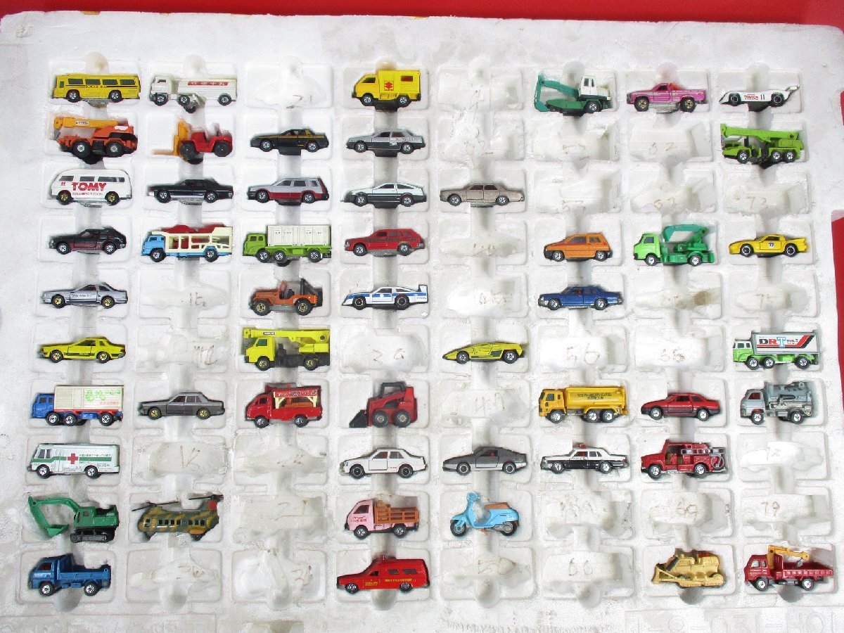 同梱不可 □ TOMY トミカ 日本製 スーパーギフト80台セット /ミニカー