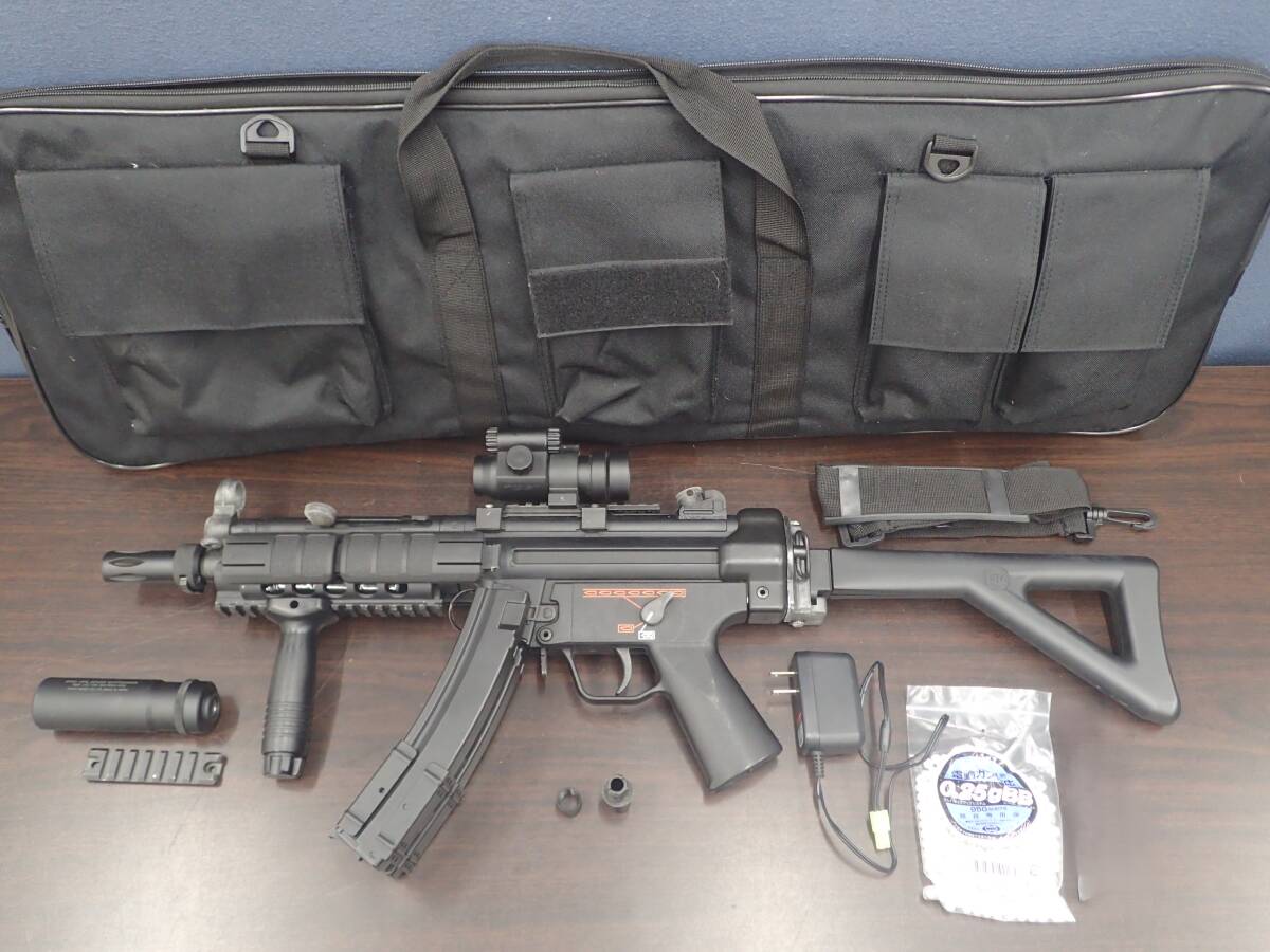 7079】東京マルイ製 COLT M4A1 RIS スタンダード電動ガン 外装カスタム