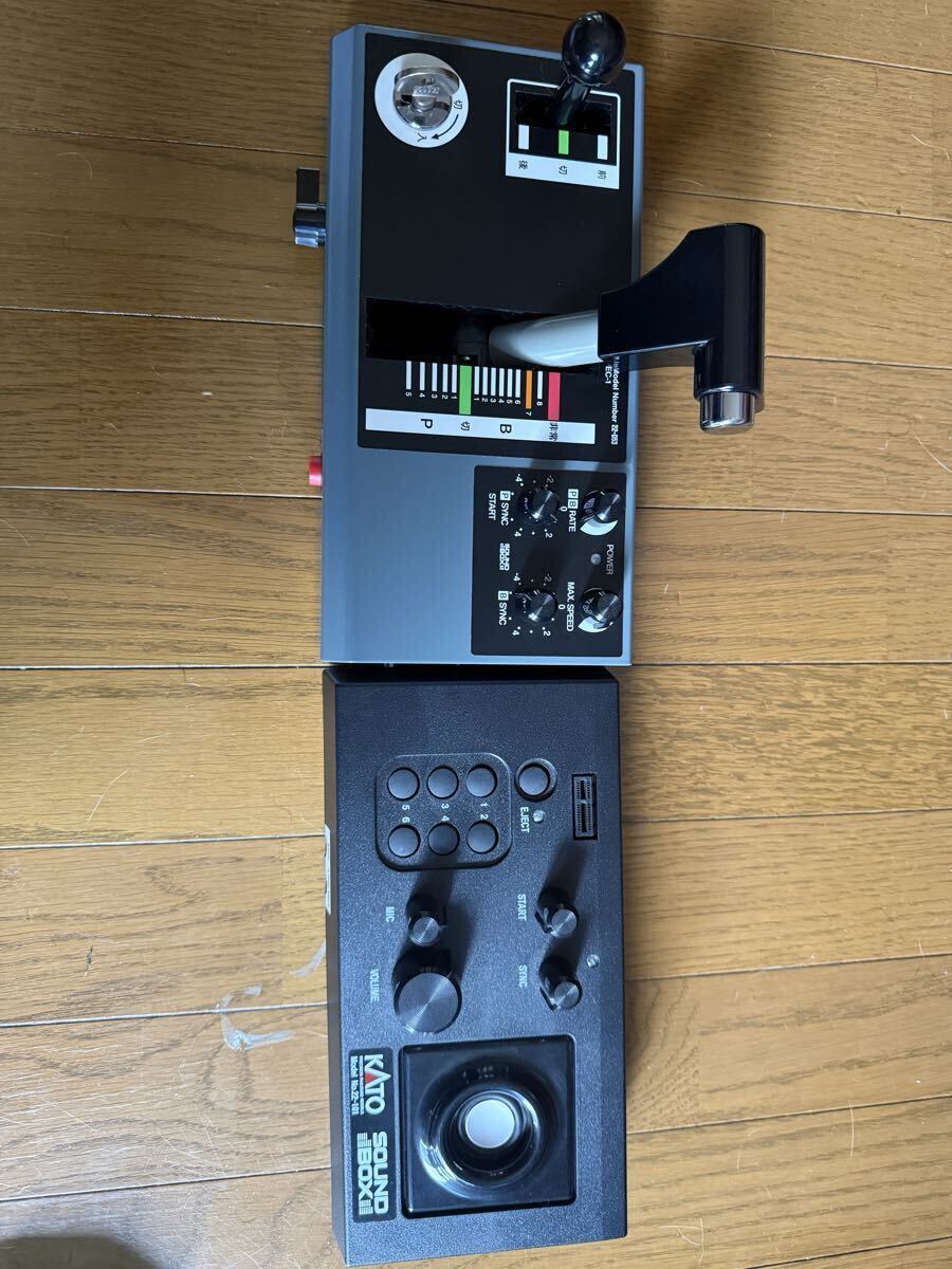 ☆KATO ECS-1 運転台型コントローラー 高出力HO対応 鉄道時計付 美品