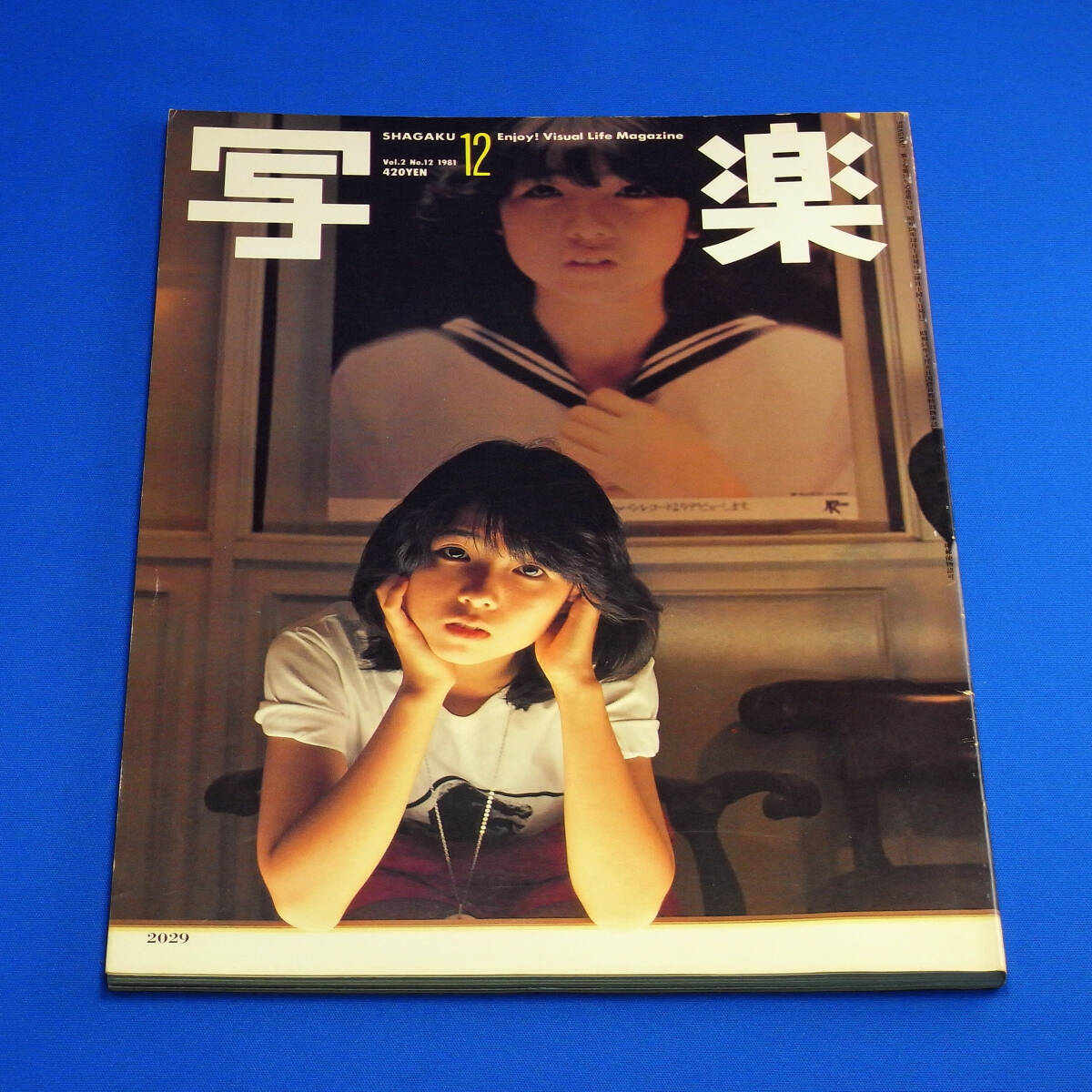 雑誌『写楽』1981年12月号/SHAGAKU/ポスター付き/田中美佐子ヌード