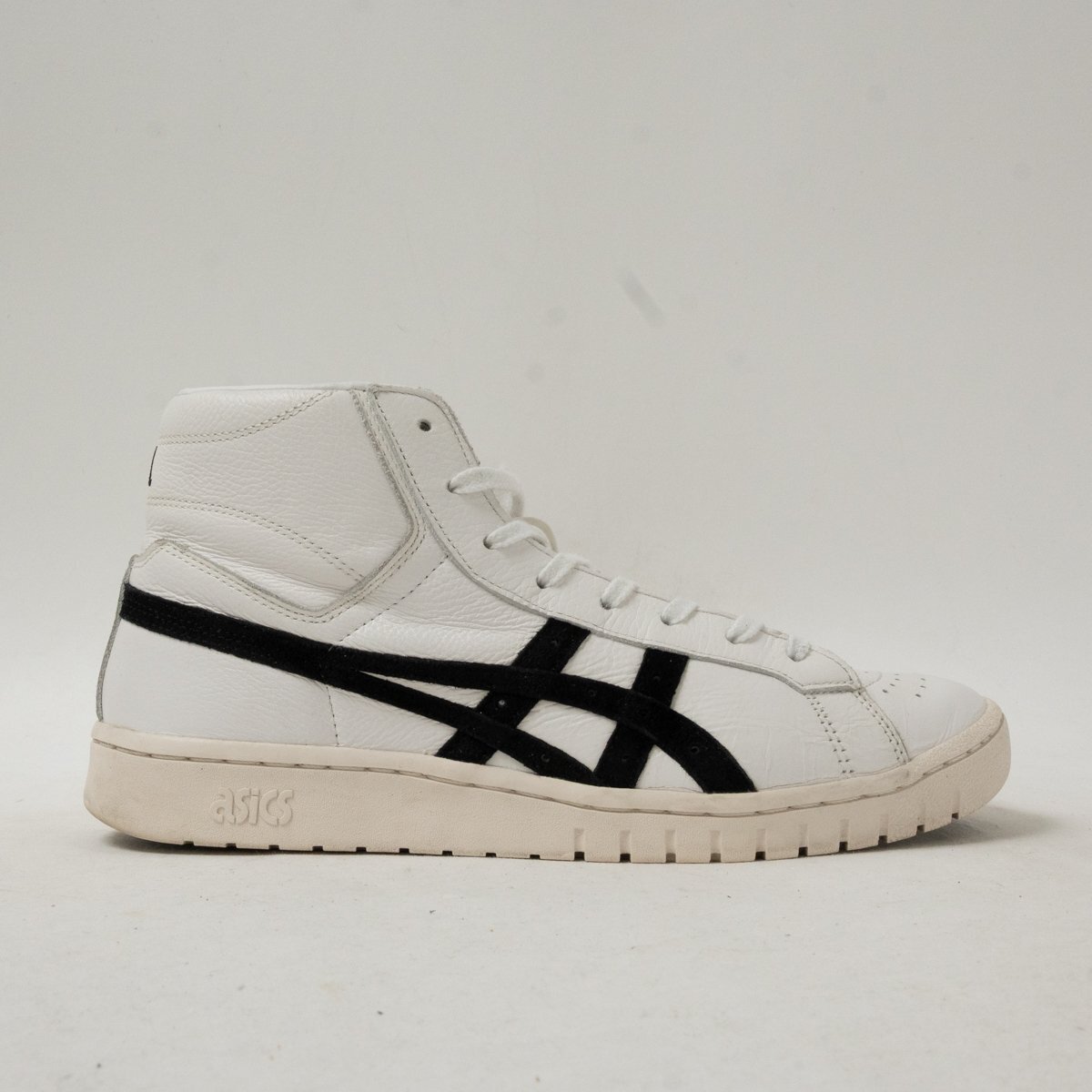 ○asics TBF047 JAPAN L WHITE/GOLD 25.5cm アシックス 日本製