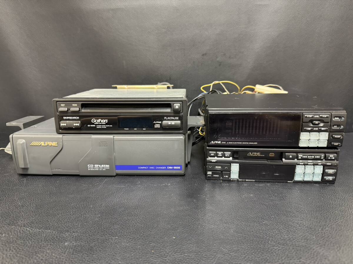 中古】Alpine juba 5959 初期型モデルCDチェンジャー＋おまけの落札