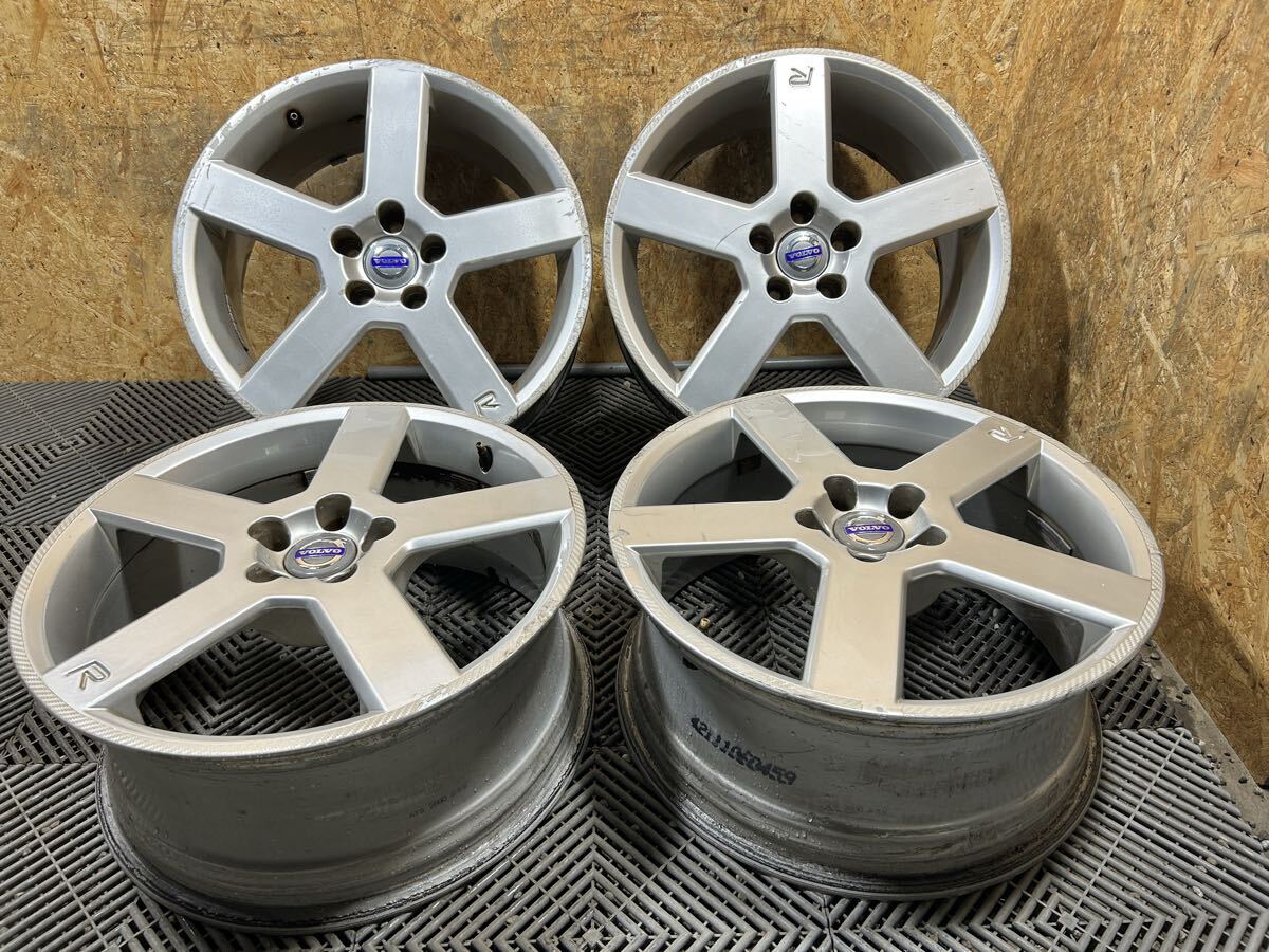 中古ホイール 阿部商会 ユーロデザイン V5 タイプ 18インチ 8J +55 PCD 