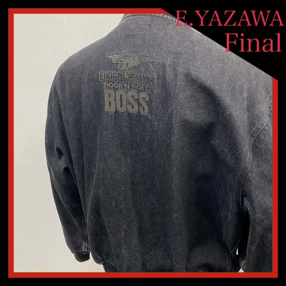 矢沢永吉ロックンロールヒーローROCK'N ROLL HERO TシャツM YAZAWAの