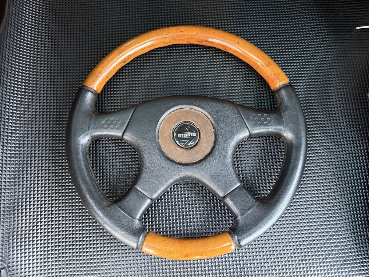 中古】ビレットステアリング ハンドル アメリカンモンスター 36Φ 当時